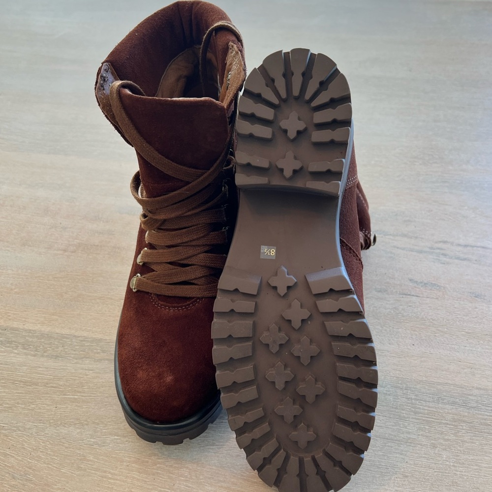 Steven by Steve Madden leather Hiking boot size 8.5 - Picture 4 of 4